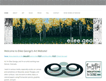 Tablet Screenshot of eileegeorge.com